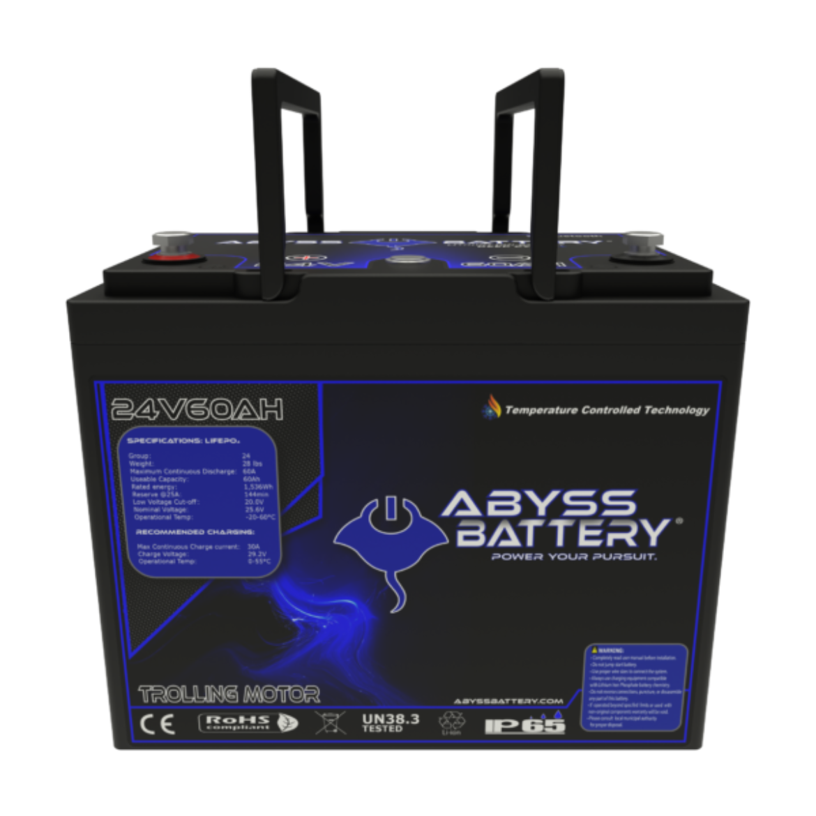 Picture of ABYSS 24V 60Ah Lithium Trolling Motor Battery