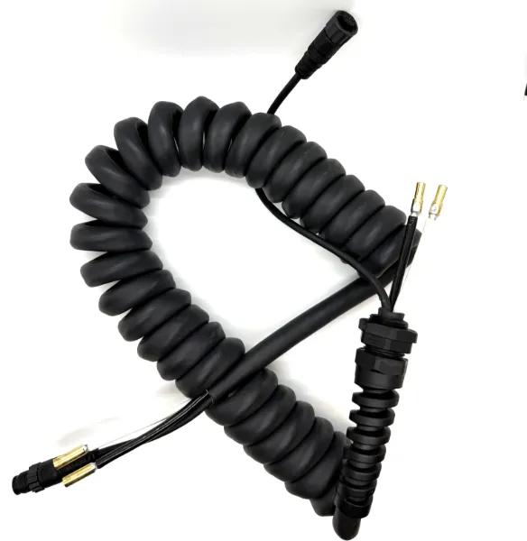 Picture of A00176 - Coiled Data Cable, Long w/ Connectors